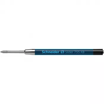 Schneider Slider 755 Náplne do guľôčkového pera 0,7 mm, čierne, 10 ks