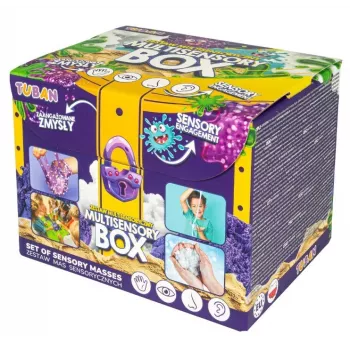 Senzorická sada TUBAN TU3832 — rôzne textúry a farby pre taktilný rozvoj