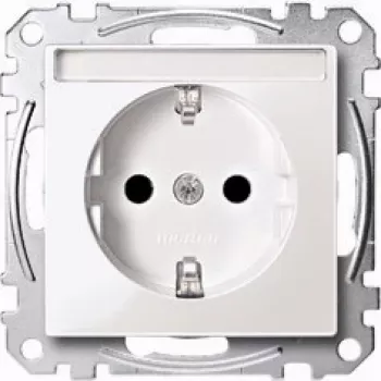 Zásuvka CEE 7/3 Merten MEG2302-0325 250V 16A Biela