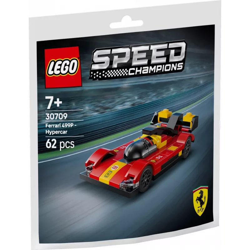 LEGO stavebnica Speed Champions Ferrari 499P Supersportwagen Polybag 30709