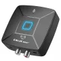 QOLTEC bezdrôtový audio HiFi vysielač/prijímač model 56981 — Bluetooth/Line-In audio most