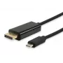 Equip USB Type-C na DisplayPort kábel, konektor samec–konektor samec, 1,8 m, 1,8 m, USB Type-C, DisplayPort, konektor samec, konektor samec, rovný