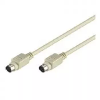 Wentronic PS/2 prepojovací kábel - PS/2 konektor samec - PS/2 konektor samec - 2 m