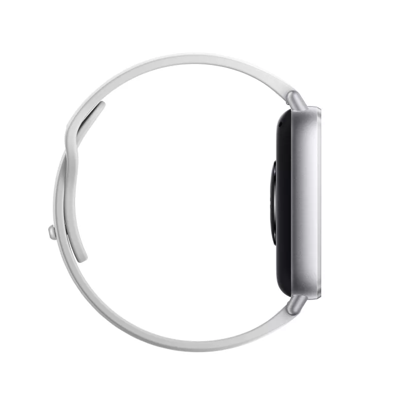 Smartwatch Xiaomi Redmi Watch 5 Active — 2 inch (5,08 cm) LCD, 320×385, 470 mAh, strieborná, TPU remienok, 42,2 g
