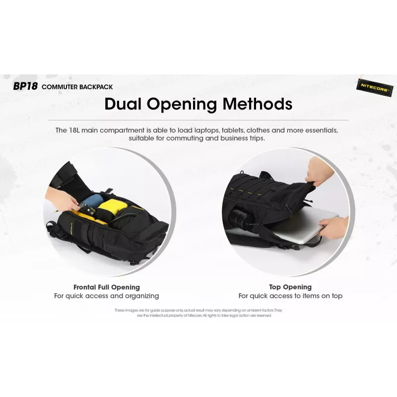 Nitecore BP18 batoh na notebook