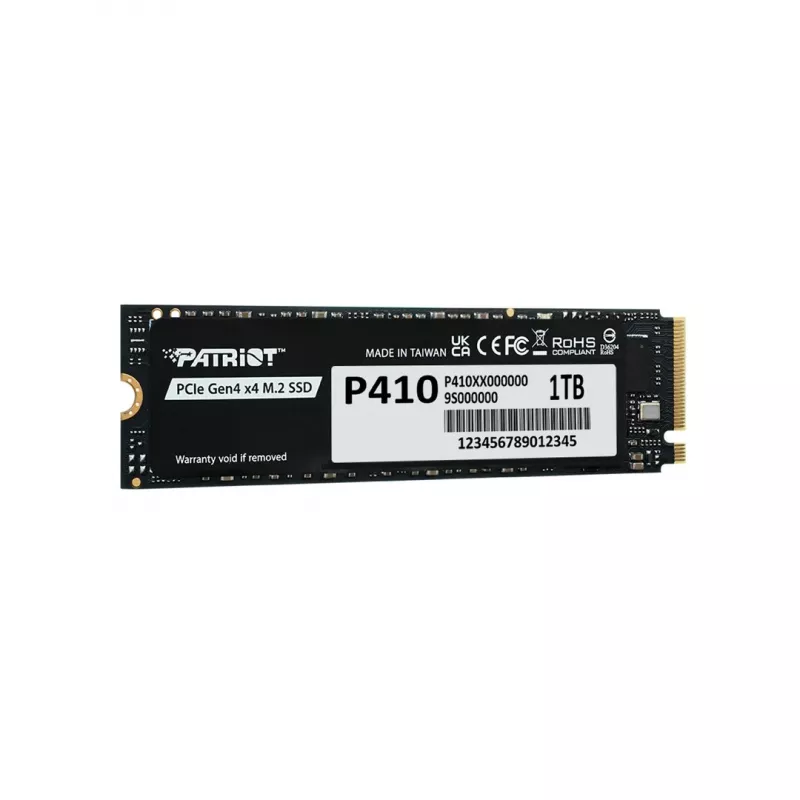 Solid-state disk PATRIOT P410 1 TB M.2 NVMe, 5 Gbit/s, 1000 GB
