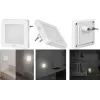 LogiLink príslušenstvo LED nočné svetlo zásuvka štvorcové (LED013)