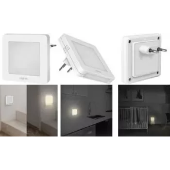 LogiLink príslušenstvo LED nočné svetlo zásuvka štvorcové (LED013)