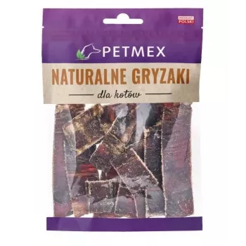 PETMEX hovädzie pažerákové prúžky - maškrty pre mačky - 40 g