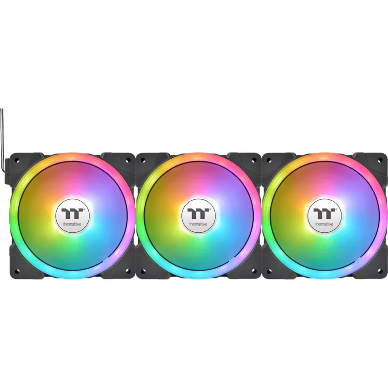 Kvapalinový chladič CPU THERMALTAKE MAGFloe 420 čierny 420mm radiátor