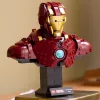 LEGO stavebnica Marvel Super Heroes Iron Man MK4 3D model, 436 dielov, obsahuje 1 minifigúrku, pre 18+