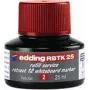 Náplňová tinta pre fixku Edding RBTK 25 — červená tinta, 25 ml