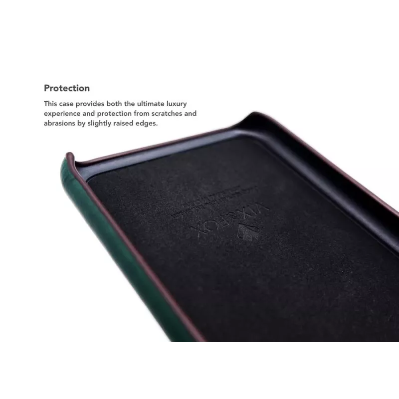 Puzdro na telefón VixFox pre Samsung S9 — priehradka na karty, lesná zelená