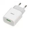 Power charger iBOX C-41 USB 2A, 1 USB port, microUSB kábel, biela