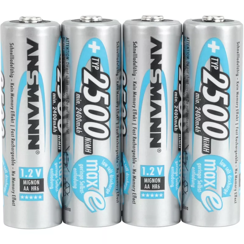 AA batéria Ansmann 2500mAh maxE plus nikel-metalhydrid NiMH