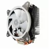 Vzduchový chladič Gembird CPU-HURACAN-ARGB-X130 12 cm čierny biely
