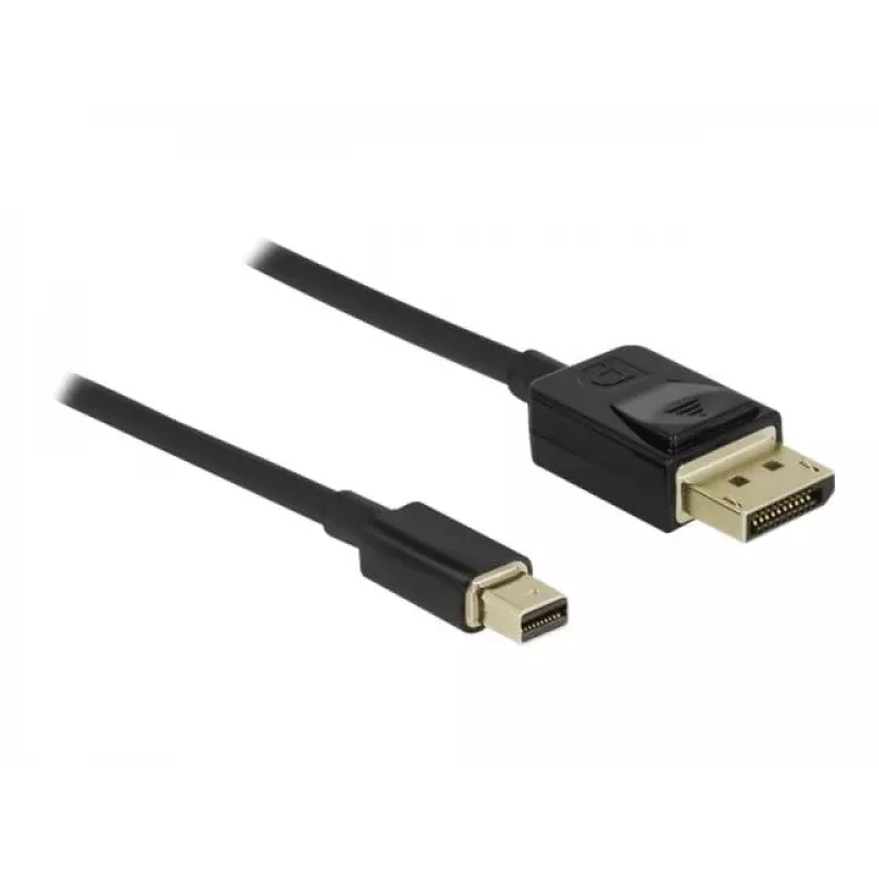 DisplayPort kábel DeLOCK 84927 Mini DisplayPort 1 m čierny