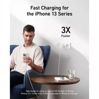 Nabíjačka Anker 511 Nano Pro interiérová USB rýchle nabíjanie mobil tablet biela
