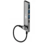 Goobay Slim 4-portový USB hub USB-C na/USB-A 5 Gbit/s - -Plug> 1x (76562)
