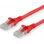 ROLINE - Patch kábel - RJ-45 (M) na RJ-45 (M) - 30 cm - SFTP, PiMF - CAT 6 - Bezhalogénový, zaliate, lanko - Červený (21.15.2952)