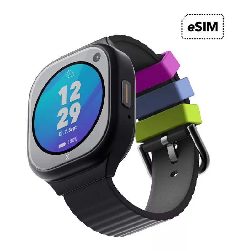 XPLORA X6Pro detské smart hodinky eSIM čierne
