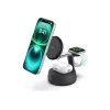 Interiérová nabíjačka Belkin UltraCharge Pro 25W Qi2 3v1 magnetická nabíjačka Charcoal