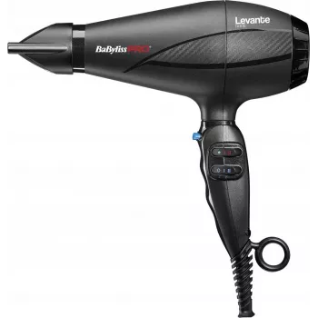 Sušič vlasov BaByliss PRO Levante 2100 W, AC motor, iontový, 2 teploty/2 stupne, čierna
