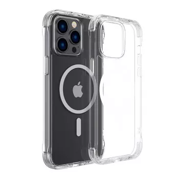 Ochranné priehľadné magnetické puzdro Joyroom JR-14H7 pre iPhone 14 Plus, magnetické uchytenie, číre puzdro
