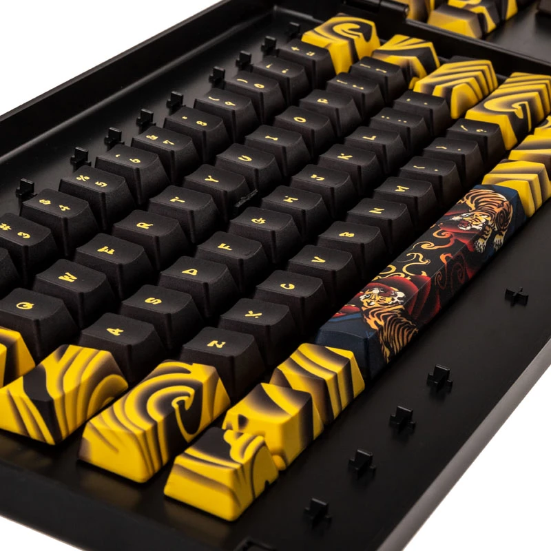 Ducky Traitors TIGER SKETCH Limited sada keycapov PBT US rozloženie