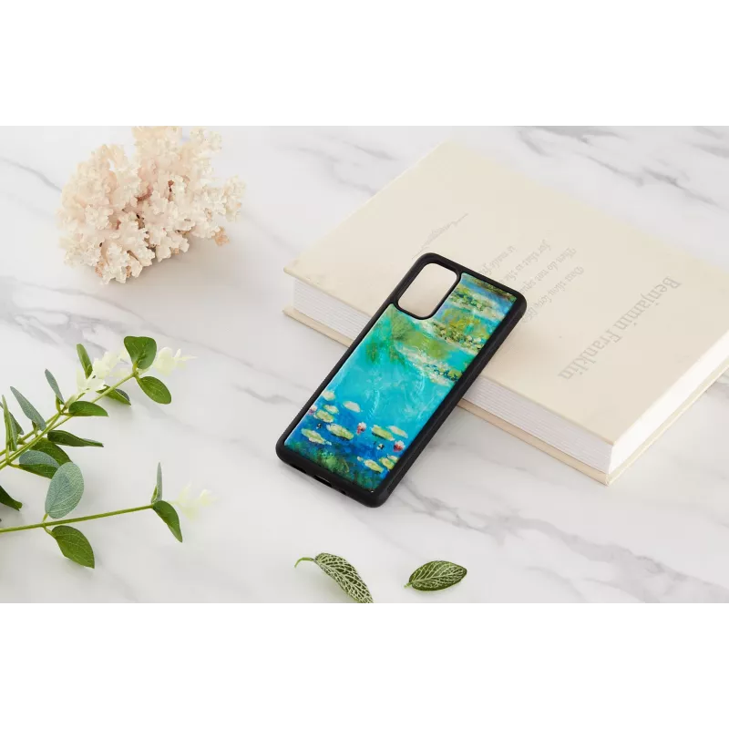 Puzdro na telefón iKins pre Samsung Galaxy S20+ — čierny dizajn lekien