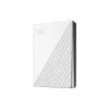 WD My Passport WDBR9S0060BWT - pevný disk - šifrovaný - 6TB - externý (prenosný) - USB 3,2 Gen 1 - 256-bit AES - biela (WDBR9S0060BWT-WESN)