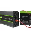 Qoltec 51923 čistý sínusový menič Monolith | 3000W | 6000W | 24V na 230V | LCD
