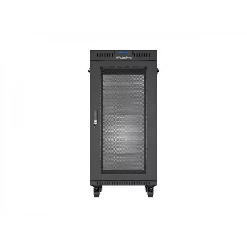 Samostatne stojaca racková skriňa LANBERG FF01-6824-23BL 24U 600×800 mm IP20 čierna