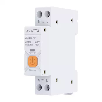 Inteligentná poistka Avatto ZigBee ZWCB16 – bezdrôtové inline relé pre diaľkové ovládanie a automatizáciu