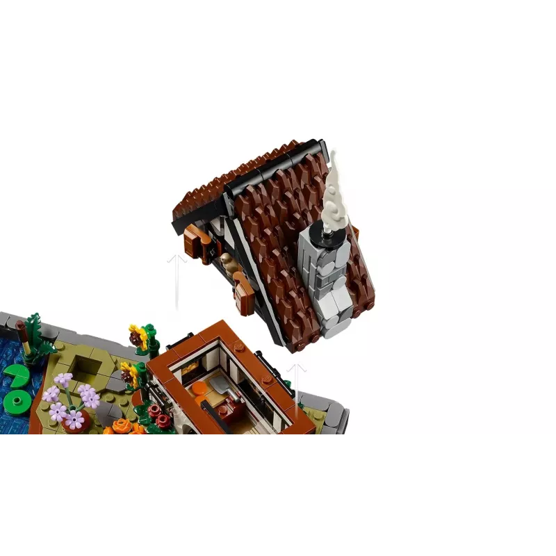 LEGO ICONS 11372 Jesenná záhrada pri chalúpke