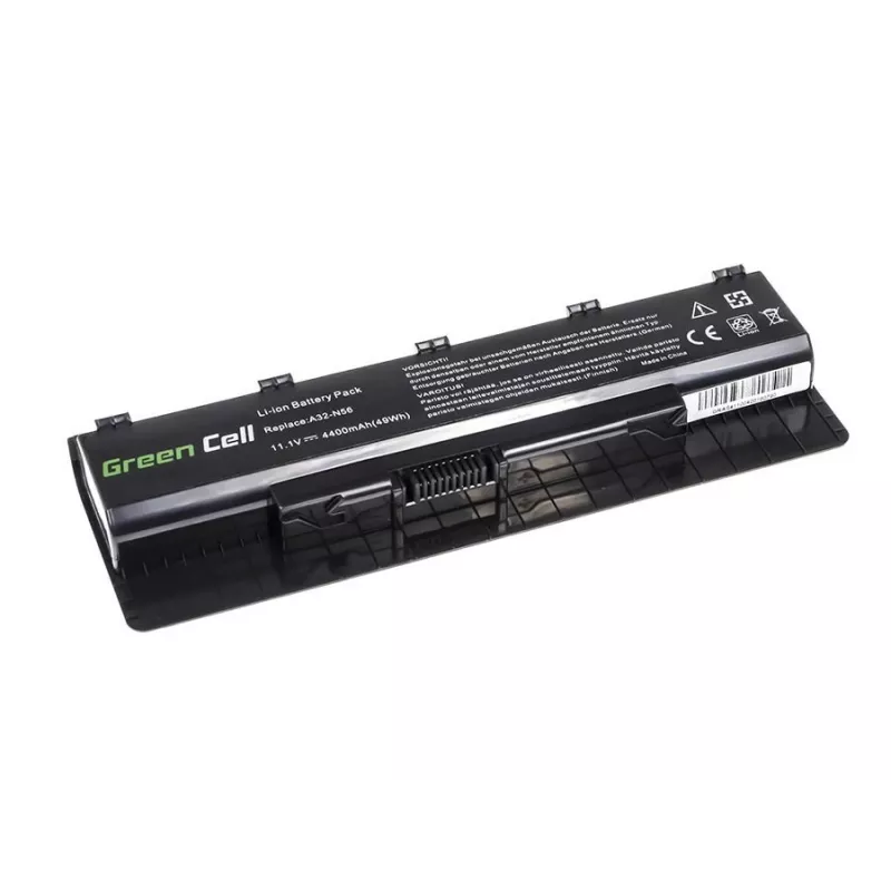 Green Cell AS41 batéria do notebooku Asus A32-N56 N46 N46V N56 N56VM N76 N76VJ, 10,8 V, 4400 mAh