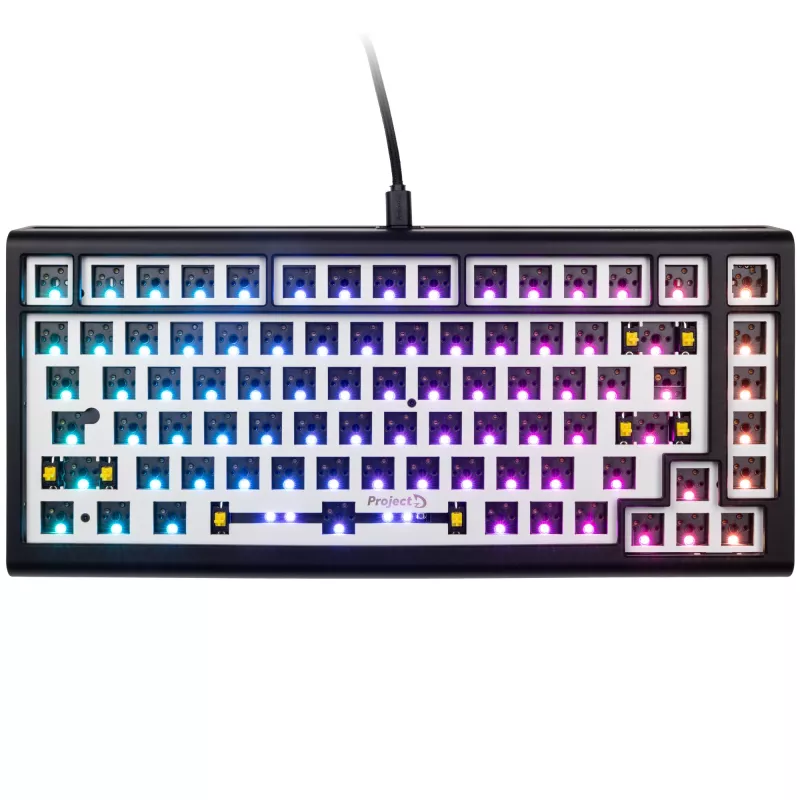 Ducky Tinker 75 klávesnica herná USB US English čierna