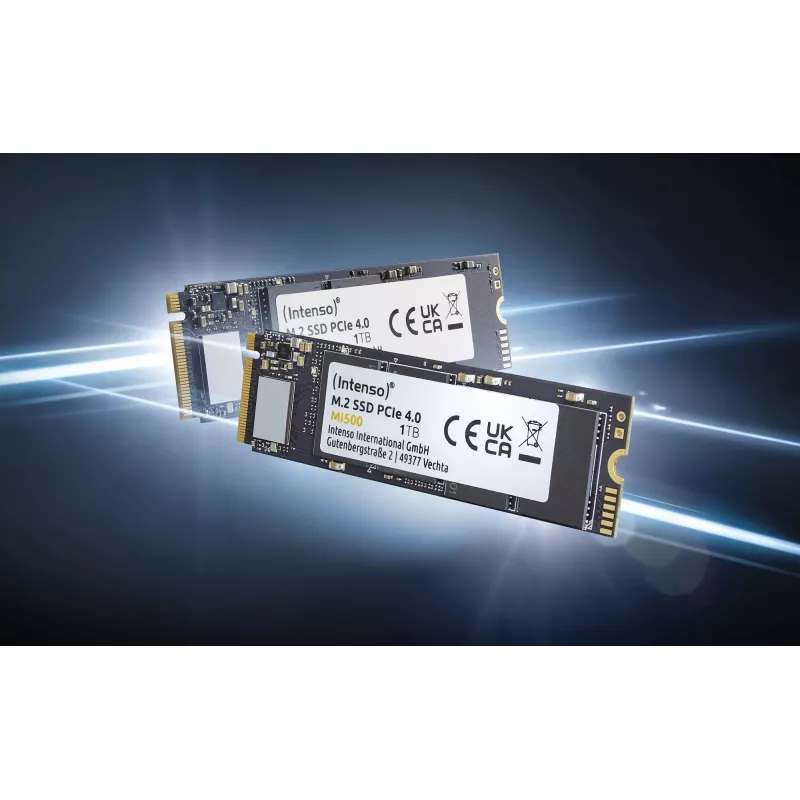 SSD|INTENSO|MI500|1TB|M.2|NVMe|3D NAND|rýchlosť zápisu 4500 MBytes/sec|rýchlosť čítania 5300 MBytes/sec|4mm|TBW 600 TB|MTBF 1500000 hours|3836460