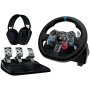 LOGITECH G29 EU + G435 Black herný ovládač hliník čierna USB volant + pedále + headset PC