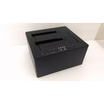 SALE OUT. SALE OUT. Raidsonic Icy Box | IB-121CL-C31 CloneStation pre 2x HDD/SSD s USB 3.1 (Gen 2) Type-C | POUŽITÉ, GENERÁLNE REPASOVANÉ, BEZ ORIGINÁLNEHO OBALU A MANUÁLOV
