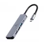 Gembird A-CM-COMBO5-03 USB Type-C 5-in-1 multi-port adaptér (hub + HDMI + PD)
