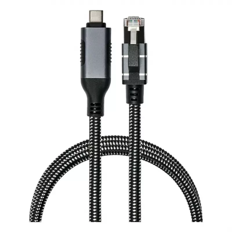 Good Connections Ethernet kábel USB-C RJ45, antracit, 3,0 m