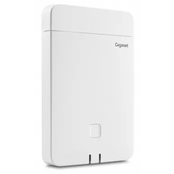 DECT základňová stanica Gigaset N770 IP Pro – 120 kanálov, HTTPS/SIPS/SRTP/SSL/TLS, vnútri 50 m, vonku 300 m, biela