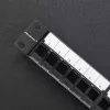 Qoltec 54516 patch panel pre 19-palcový rack, 24 portov, 1U, UTP, čierny