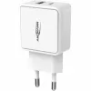 ANSMANN HC218PD - napájací zdroj - 18 W - 3000 mA - PD, QC 3.0 - 2 výstupné porty (USB, USB-C) - biely (1001-0111)