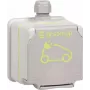 Legrand SAT00194 zelená up na omietku zásuvka — zásuvka pre energeticky úsporné inštalácie