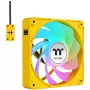 Thermaltake CT120 EX Reverse ARGB 120mm skriňový ventilátor 3-balík žltý