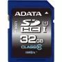 ADATA Premier SDHC UHS-I U1 Class10 32GB, 32 GB, SDHC, Class 10, 30 MB/s, 10 MB/s, čierna, modrá