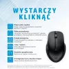 HP 435 Multi-Device Bezdrôtová myš, obojručná, RF Wireless + Bluetooth, 4000 DPI, čierna