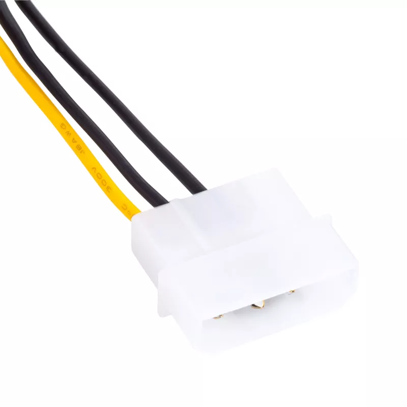 Akyga AK-CA-29 napájací adaptér: 2 Molex na PCIe 8-Pin, 15 cm